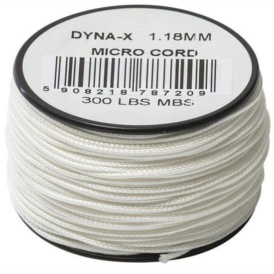 Atwood Rope Dyna X Micro Cord 30 m - White